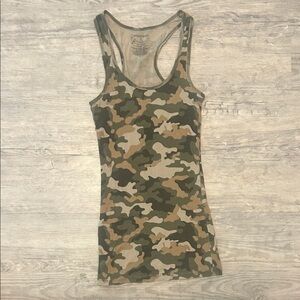 No Boundaries Camouflage Tank Top